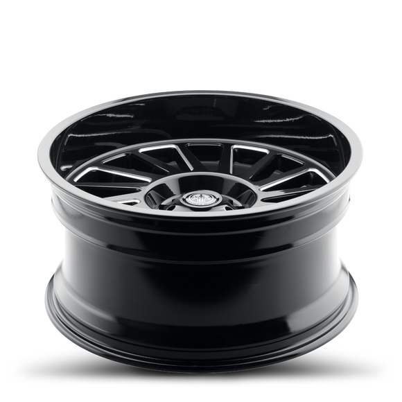 20x10 Thret Offroad Omega-902 Gloss Black/Milled Wheel 6x139.7 ET-21 CB106.1