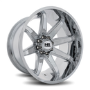 24x14 Hardrock Painkiller XPosed Chrome 5x127 ET-76 wheel/rim-2