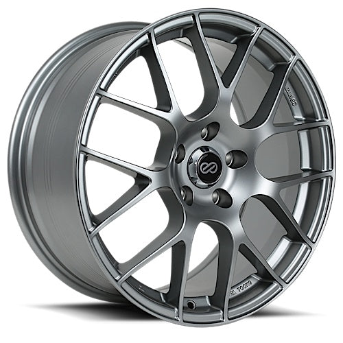 18x9.5 Enkei Raijin Gray Wheel/Rim 5x114.3 5-114.3 5x4.5 18-9.5 ET15