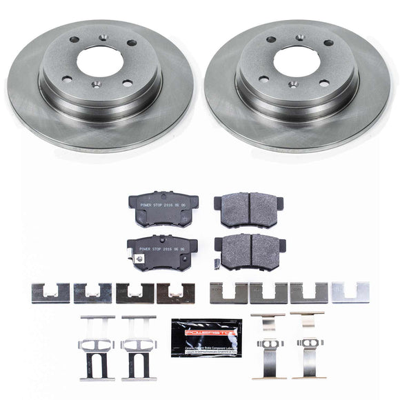 PowerStop Track Day Spec High-Performance Brake Pad and Rotor Kit