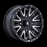 15X7 Msa Offroad Wheels M49 Creed Black 4X110 ET10 Wheel Rim