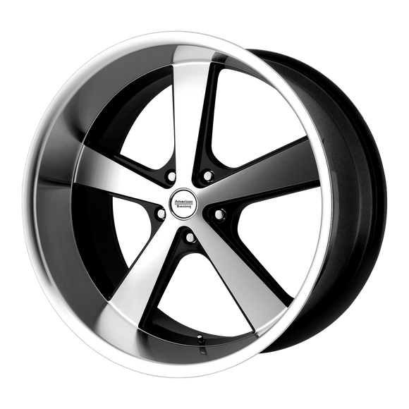 20x8.5 American Racing NOVA Black Wheel/Rim 5x127 20-8.5 5-127 ET0
