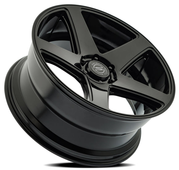 22x10 Select Precision Alloys Spectrum Black 6x139.7 ET19 Wheel