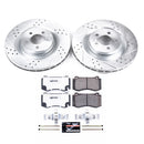 PowerStop Z26 Street Performance Ceramic Brake Pad and Drilled & Slotted Rotor K