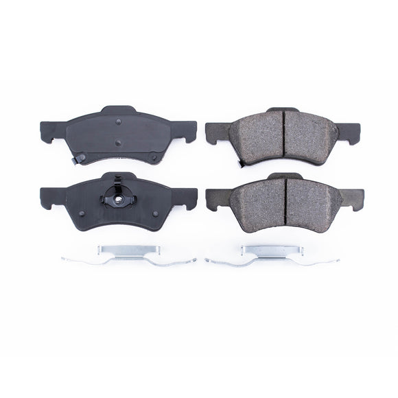 PowerStop Z17 Evolution Ceramic Brake Pads With Hardware