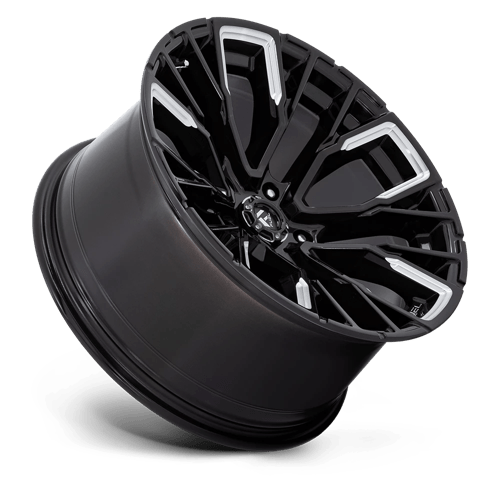 20x10 Fuel Off-Road D849 Rebar Black 5x127 ET-18 CB71.5 Wheel Rim