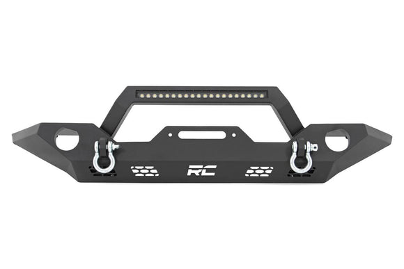 Rough Country Front Bumper Sport OE Fog For Jeep Gladiator JT Wrangler JK And JL