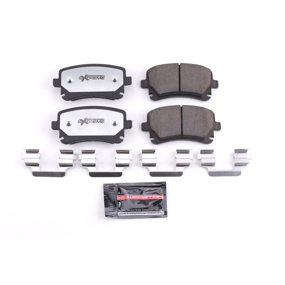 PowerStop Z26 Street Performance Carbon-Fiber Ceramic Brake Pads With Hardware