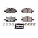 PowerStop Z36 Truck And Tow Carbon-Fiber Ceramic Brake Pads With Hardware