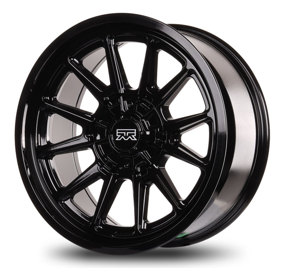 20x9 Mudder Trucker MT706 Detox Black 5x127 5x5 5x139.7 5x5.5 ET0 Wheel