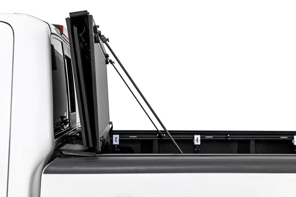 Rough Country Hard Tri-Fold Flip Up Bed Cover 5' Bed Fits Nissan Frontier 05-21