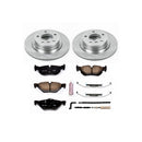 PowerStop OE Stock Replacement Low-Dust Ceramic Brake Pad and Rotor Kit