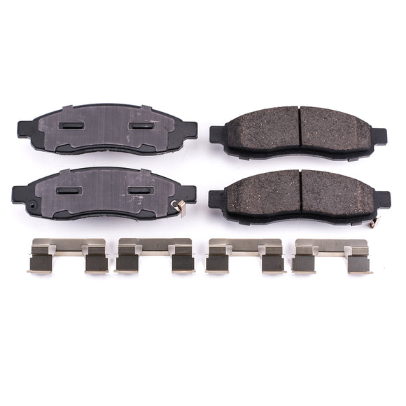 PowerStop Z17 Evolution Ceramic Brake Pads With Hardware