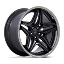 22X10.5 Asanti Black ABL-46 Duke Black 5X120 ET18 Wheel Rim-2