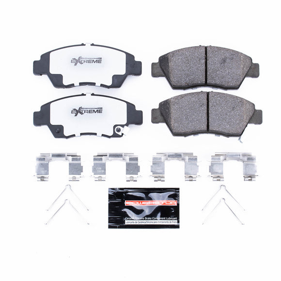 PowerStop Z26 Street Performance Carbon-Fiber Ceramic Brake Pads With Hardware
