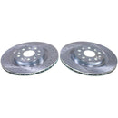 PowerStop Evolution Performance Drilled, Slotted & Plated Brake Rotor Pair