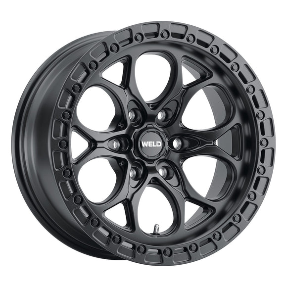 20x9 WELD Off-Road Ledge Six Satin Black 6x135 ET20 CB87.1 Wheel Rim