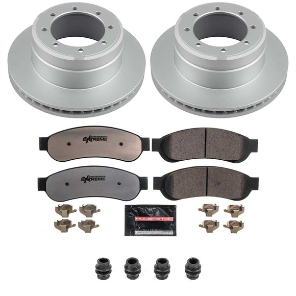 Z36 Truck & Tow Premium Carbon-Fiber Ceramic Brake Pad and Fully Coated Rotor Ki