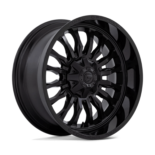 22x10 Fuel Off-Road D796 Arc Matte Black with Gloss Black Lip 6x135 ET-18 Wheel