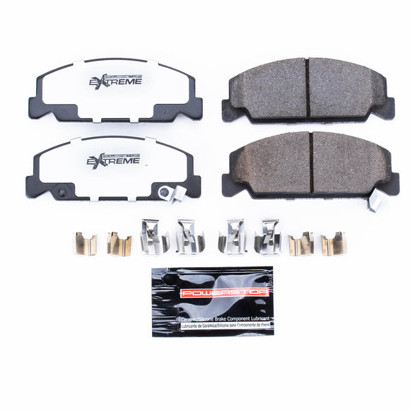 PowerStop Z26 Street Performance Carbon-Fiber Ceramic Brake Pads With Hardware