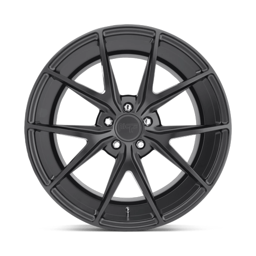 19x9.5 Niche Misano Matte Black Wheel/Rim 5x120 5-120 19-9.5