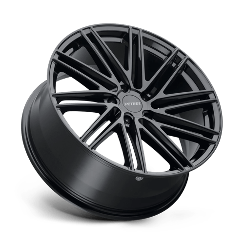 19X8 Petrol P1C G-BLK 5X108 ET40 wheel/rim