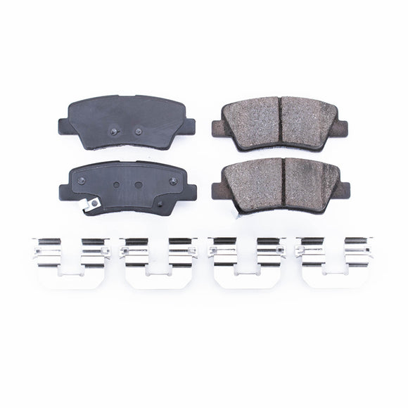 PowerStop Z17 Evolution Ceramic Brake Pads With Hardware