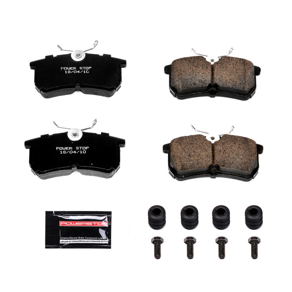 PowerStop Z23 Evolution Sport Carbon-Fiber Brake Pads With Hardware