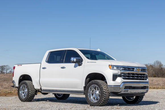 Rough Country Red 3.5 Inch Lift Kit for 25-26 Chevy Silverado 1500