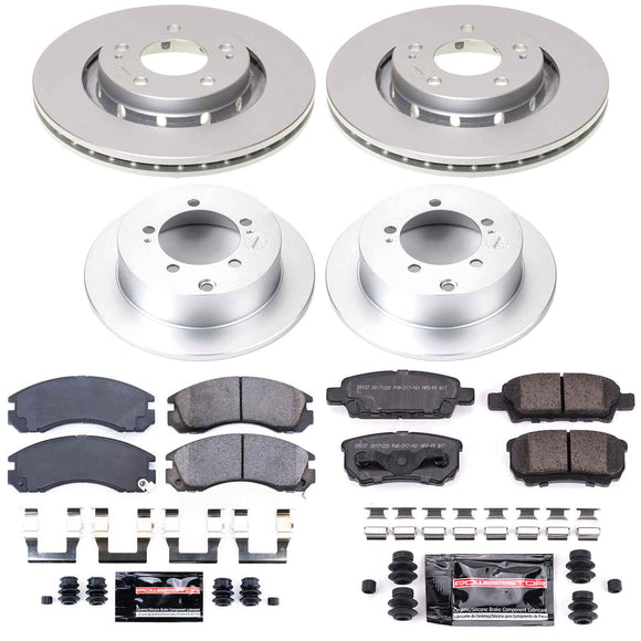 Z23 Daily Driver Premium Carbon-Fiber Ceramic Brake Pad and Fully Coated Rotor K