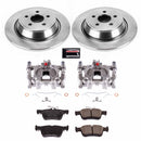 PowerStop OE Stock Replacement Low-Dust Ceramic Brake Pad, Rotor and Caliper Kit