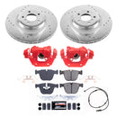PowerStop Z23 Daily Driver Carbon-Fiber Ceramic Pads Drilled & Slotted Rotor & C