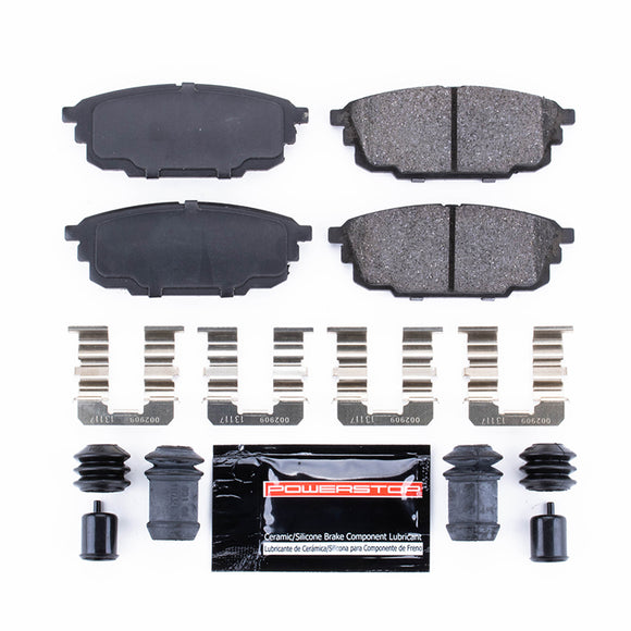 PowerStop Z23 Evolution Sport Carbon-Fiber Brake Pads With Hardware