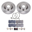 PowerStop OE Stock Replacement Low-Dust Ceramic Brake Pad and Rotor Kit