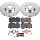 PowerStop Z23 Daily Driver Carbon-Fiber Ceramic Brake Pad and Drilled & Slotted