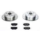 PowerStop Z23 Daily Driver Carbon-Fiber Ceramic Brake Pad and Drilled & Slotted