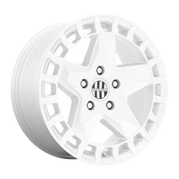 17X8 Victor Equipment ALPEN Gloss White 5X130 ET10 wheel/rim