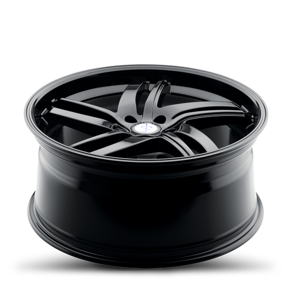 20x9 Sapphire Luxury Alloys SX01-01 Gloss Black 5x120 ET35 CB73 Wheel Rim