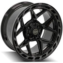 4Play Gen3 4P55 20x10 Black Brushed Face Tinted Wheel 6x135 ET-18 CB106.1