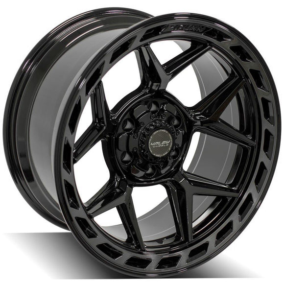 4Play Gen3 4P55 20x10 Black Brushed Face Tinted Wheel 6x135 ET-18 CB106.1