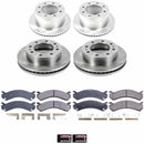 PowerStop OE Stock Replacement Low-Dust Ceramic Brake Pad and Rotor Kit