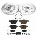 PowerStop Z23 Daily Driver Carbon-Fiber Ceramic Brake Pad and Drilled & Slotted