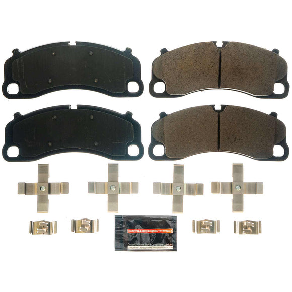 PowerStop Z23 Evolution Sport Carbon-Fiber Brake Pads With Hardware