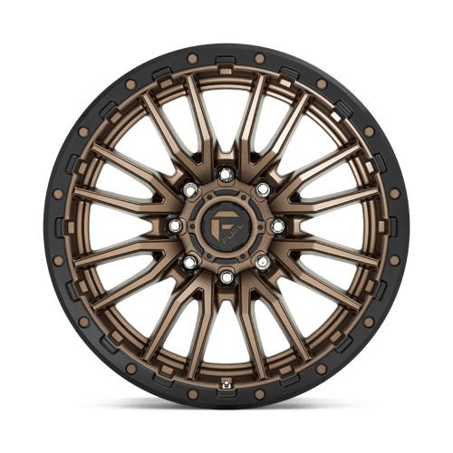 22x10 Fuel Off-Road D681 Rebel Matte Bronze Black Bead Ring 8x180 ET-18 Wheel