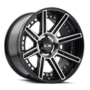 20x10 ION 149 Gloss Black Machined 8x180 ET-24 Wheel Rim