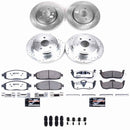 PowerStop Z26 Street Performance Ceramic Brake Pad and Drilled & Slotted Rotor K