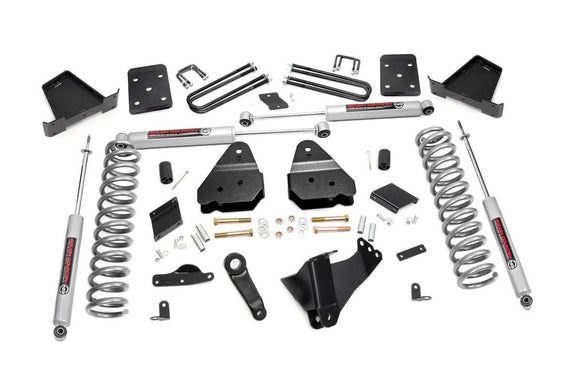 Rough Country 4.5in Ford Suspension Lift Kit N2.0 15-16 F-250 4WD w/o Overloads