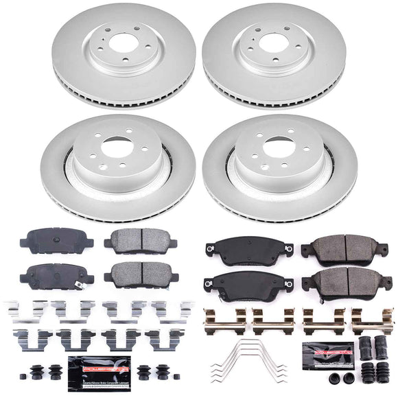 Z23 Daily Driver Premium Carbon-Fiber Ceramic Brake Pad and Fully Coated Rotor K