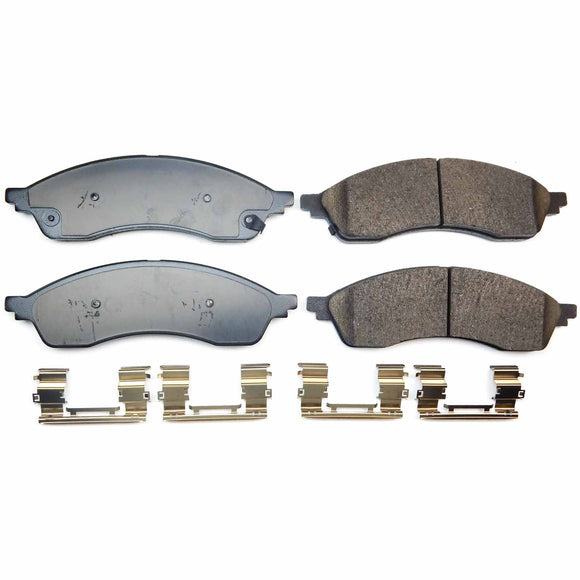 PowerStop - Z17 Low-Dust Ceramic Brake Pads with Hardware