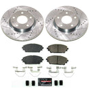 PowerStop Z23 Daily Driver Carbon-Fiber Ceramic Brake Pad and Drilled & Slotted